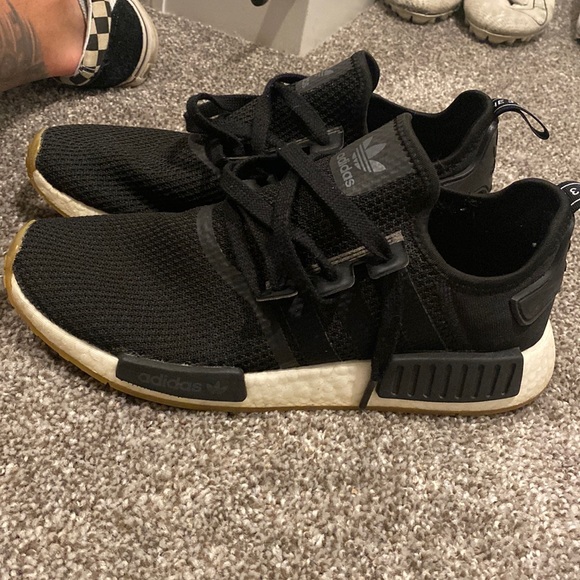 adidas gazelle silver green womens Adidas NMD R2 Black Gum